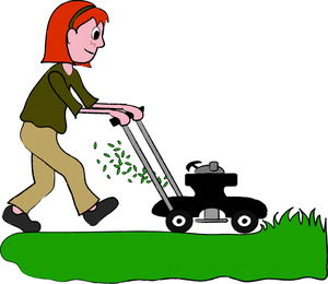 Lawn Mower Gallery For Lawn Mowing Black Clipart