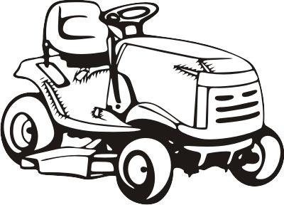 Lawn Mower Pink Riding Mower Hd Image Clipart