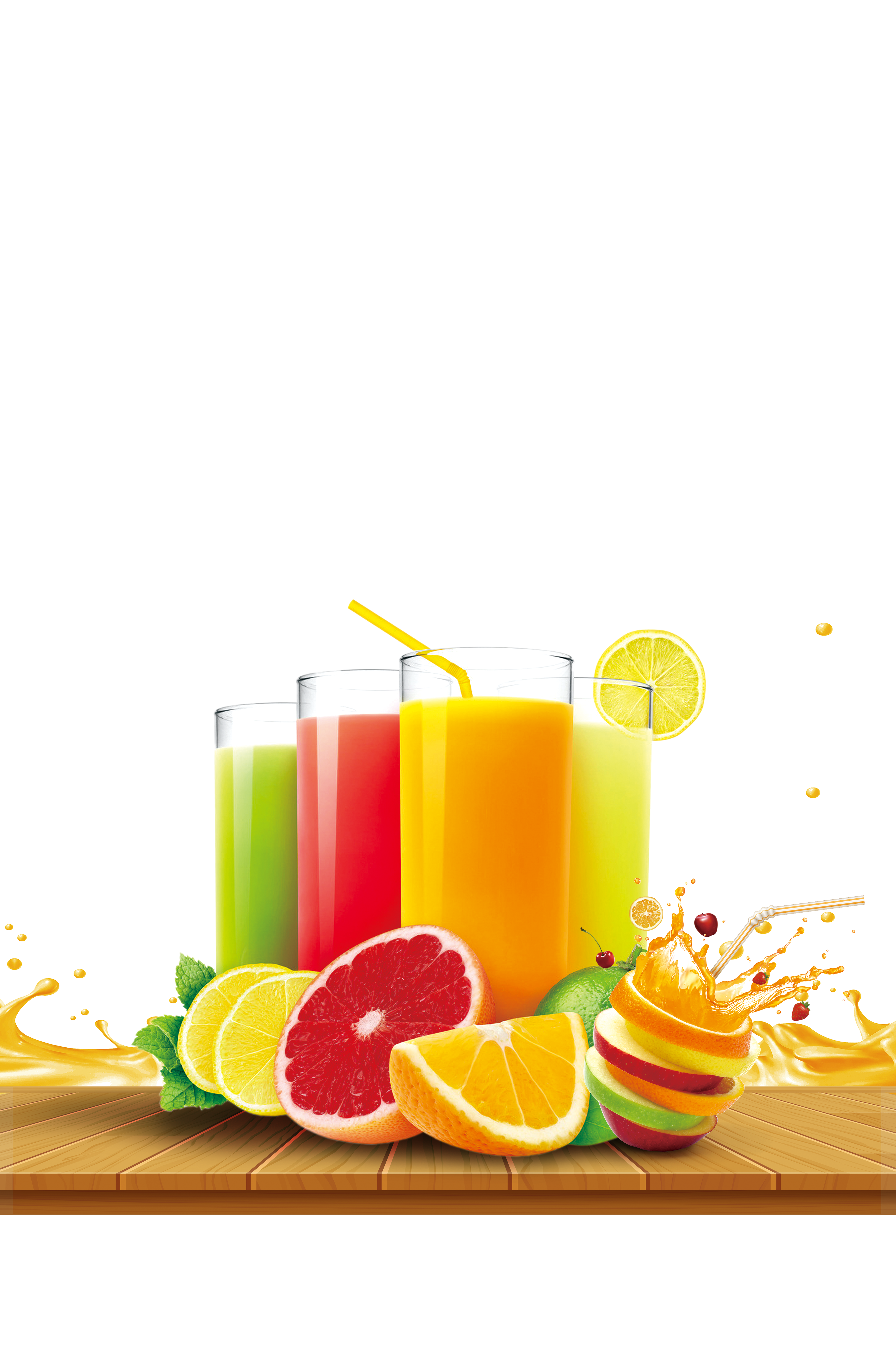 Lemon Colorful Juices Drink Juice Fruit Orange Clipart