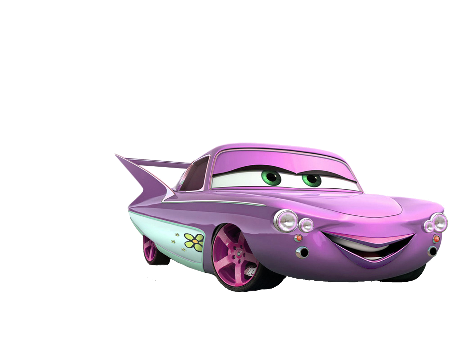 Cars Mcqueen Lightning Mater Flo Pixar Clipart