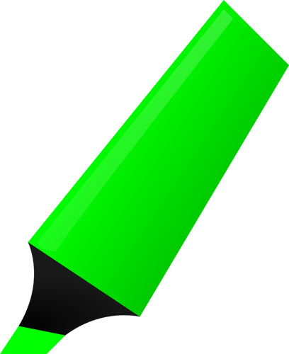 Of Green Highlighter Clipart