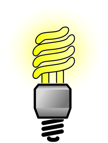 Energy Saver Lightbulb Clipart