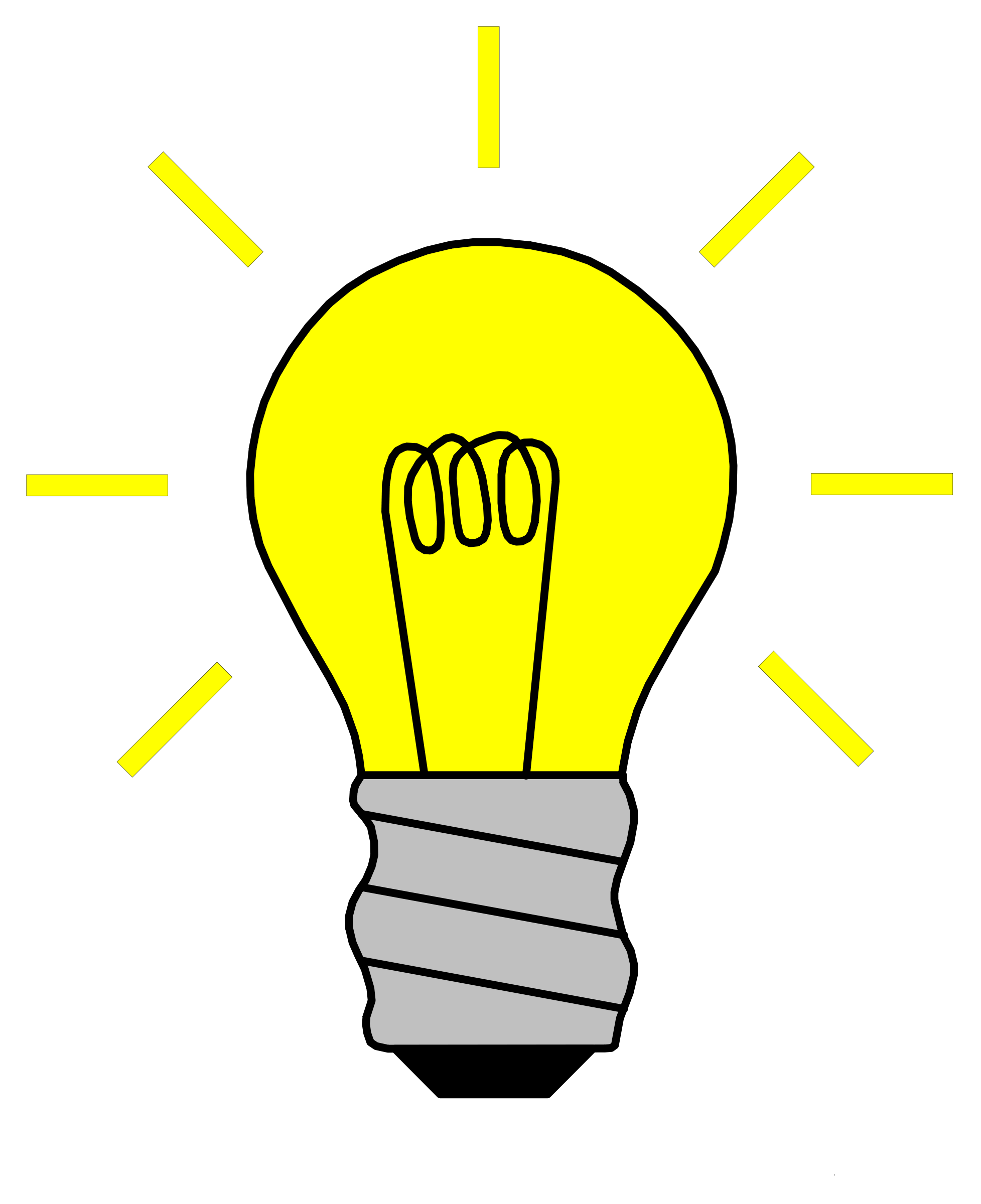 Light Bulb For Kids Images Free Download Clipart