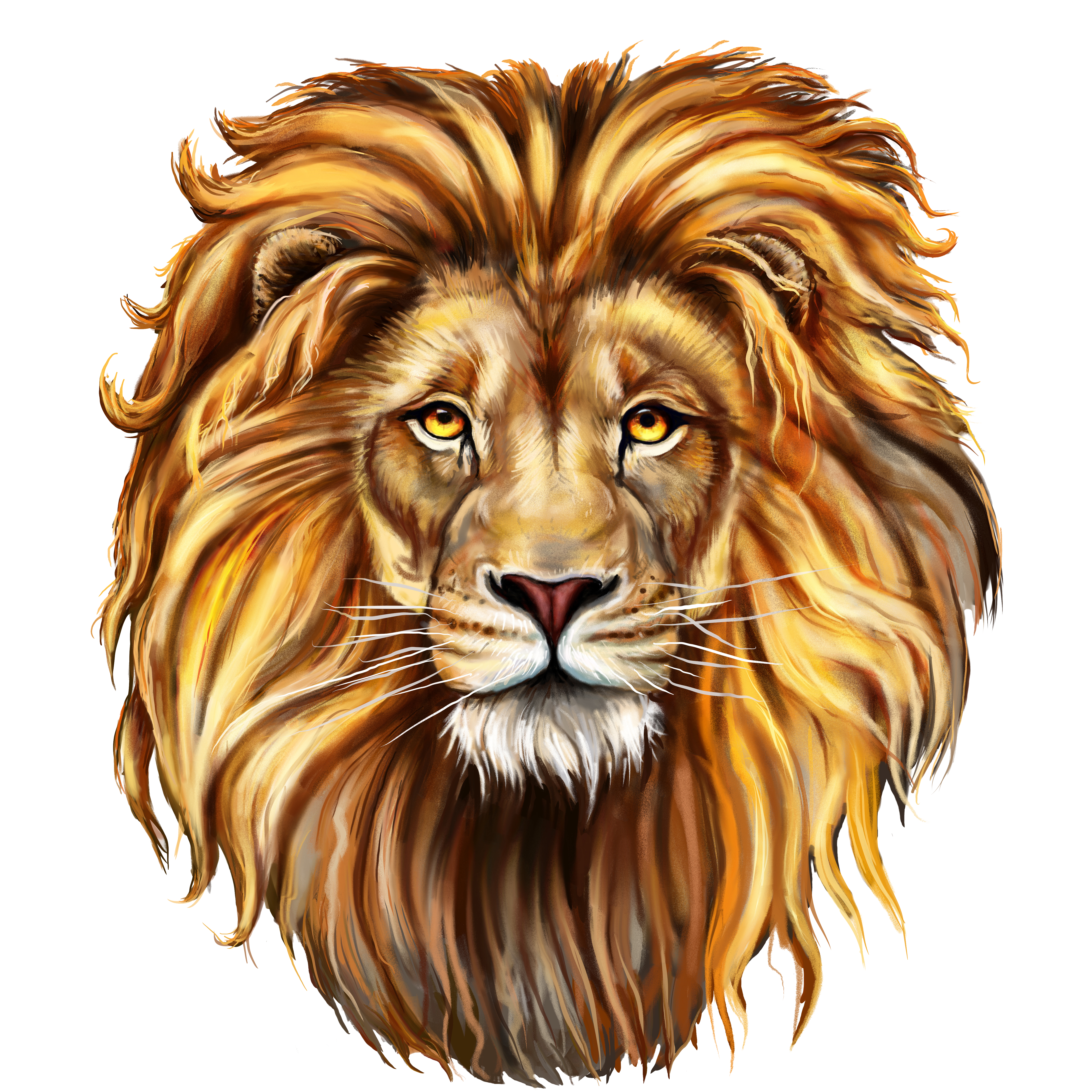 The Shutterstock Lion Red Free Download PNG HD Clipart