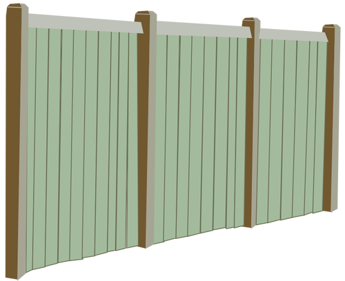 Wood Fence Clipart