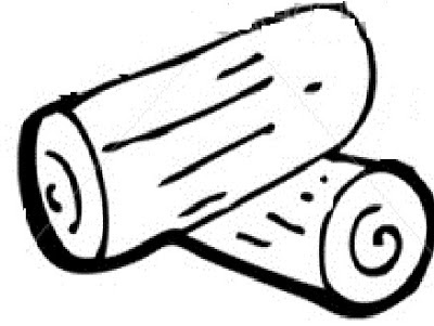 Wood Log Black And White Free Download Png Clipart