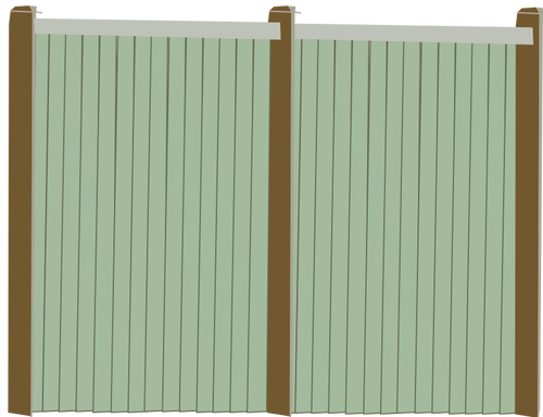 Wooden Fence Clipart