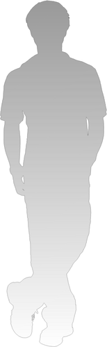Shadow Of A Man Clipart