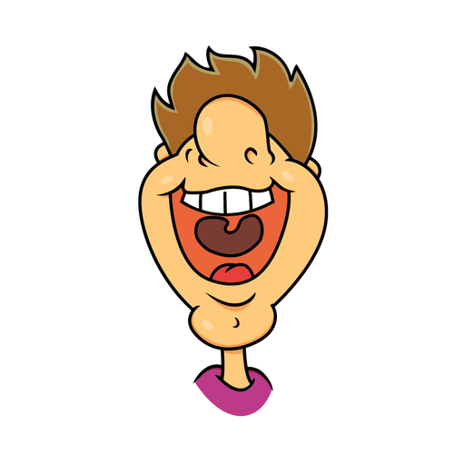 Laughing Guy Image Clipart