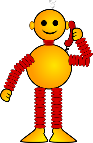 Robot Smiling Clipart
