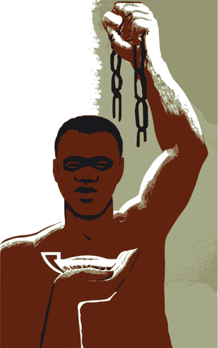 Empowered Black Man Clipart