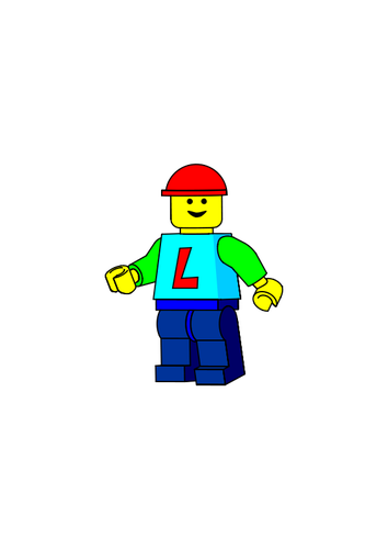 A Lego Minifigure Clipart