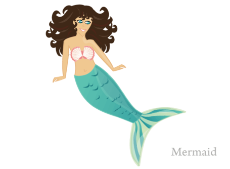 Mermaid Vector 7 Graphics Download Png Clipart