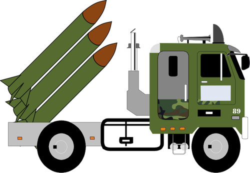 Missile Truck Clipart