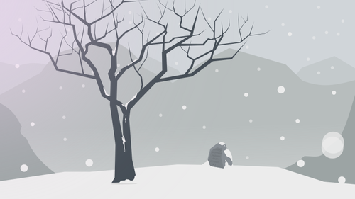 Winter Scenery Clipart