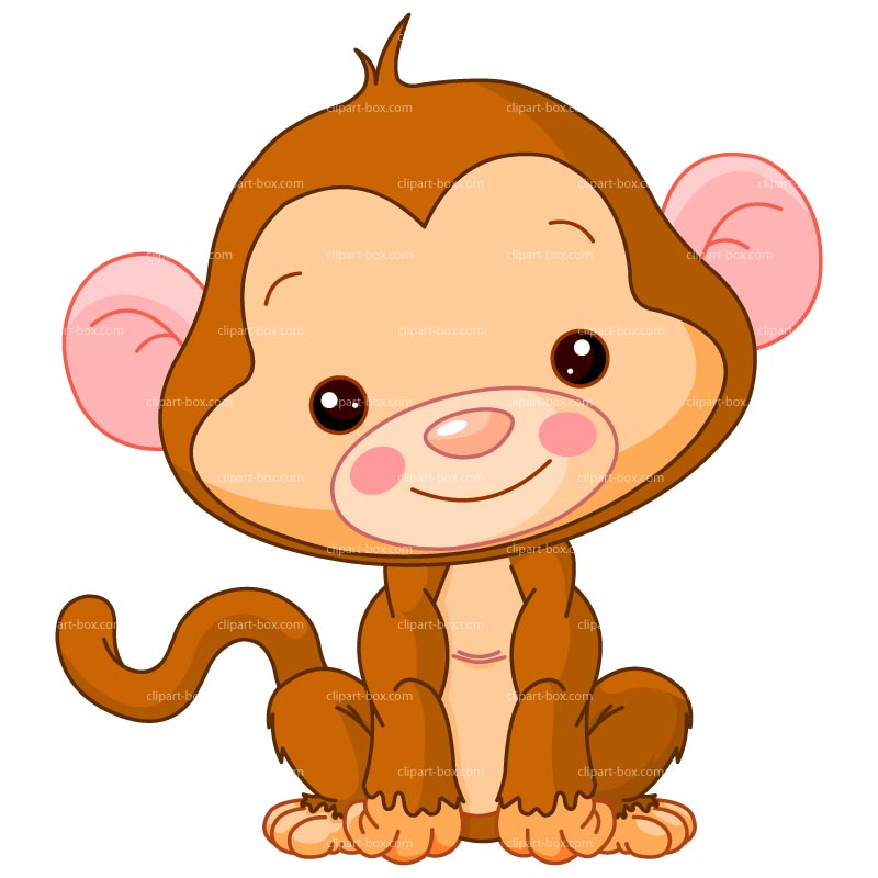 Cute Baby Monkey Hd Image Clipart