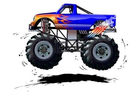 Race Car Monster Truck Png Image Clipart