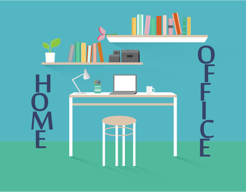 Home Office Clipart