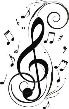 Pix For Music Notes Border A Good Clipart
