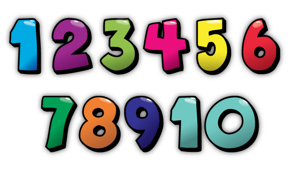 Large Numbers Kid Free Download Clipart