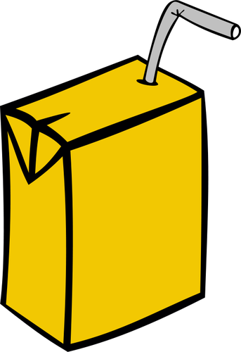 Of Juice In Box Clipart