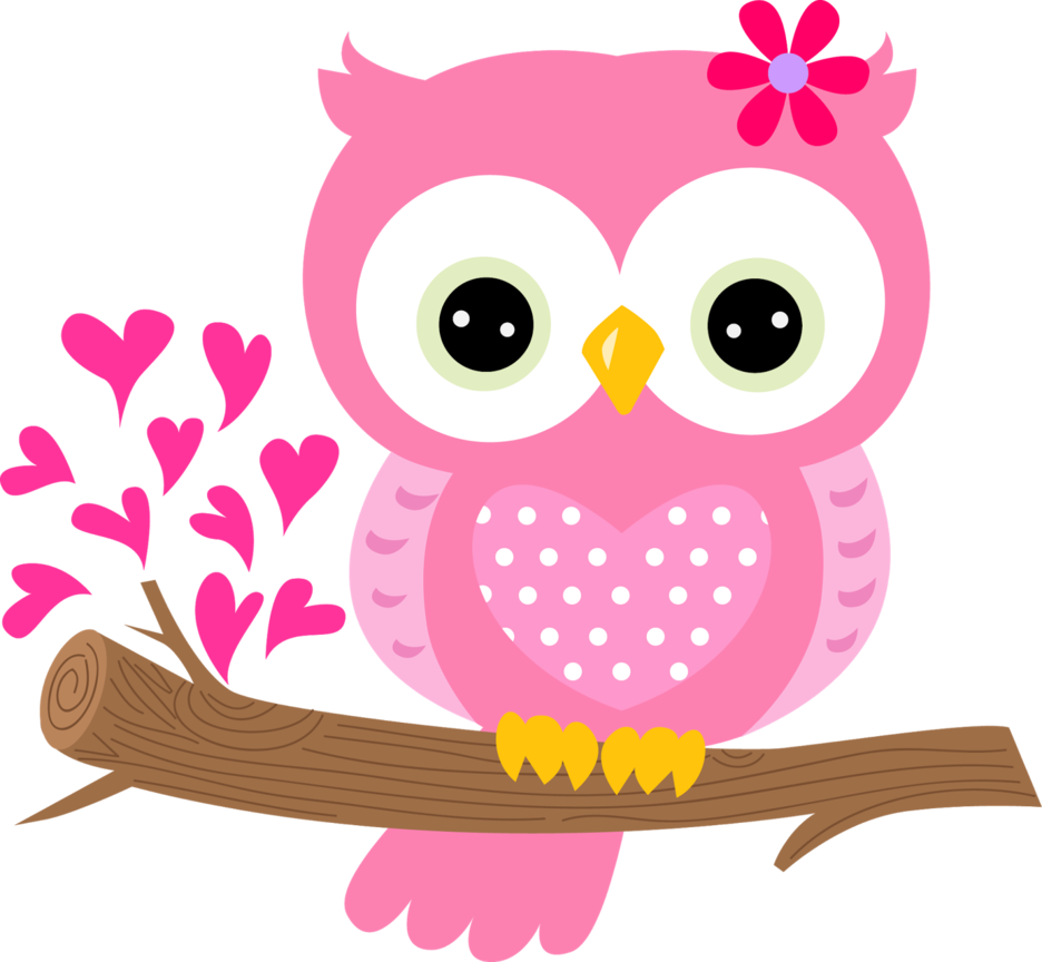 Pink Owl Lovely HQ Image Free PNG Clipart