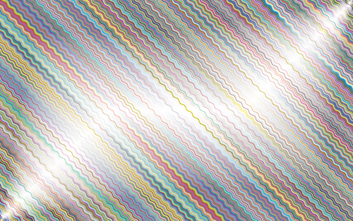 Colorful Lines On Wallpaper Clipart