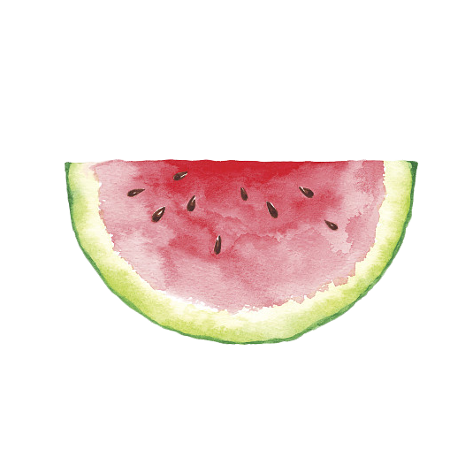 Idea Watercolor Watermelon Half Painting Drawing Painter Clipart