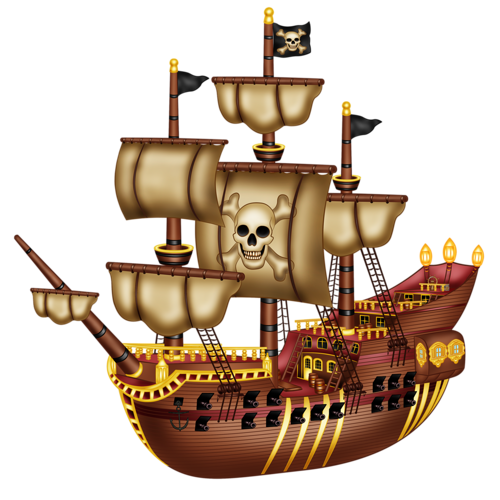 Piracy Ship Captain Pirate Drawing Free Transparent Image HD Clipart
