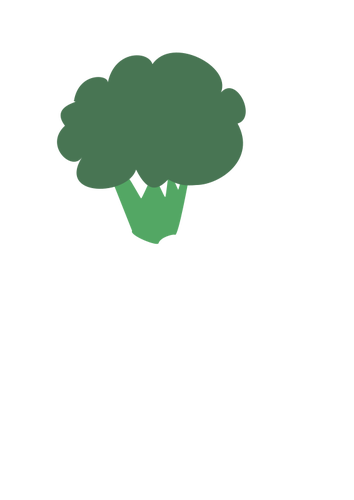 Broccoli Drawing Clipart