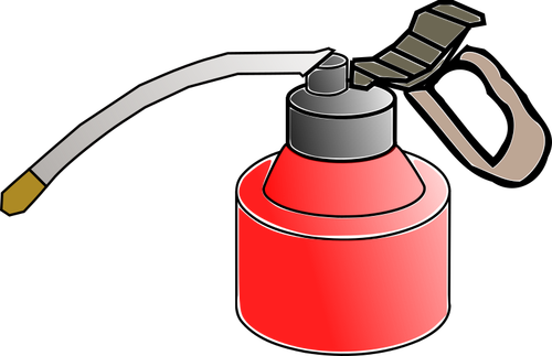 Of Oil Spray Can Clipart