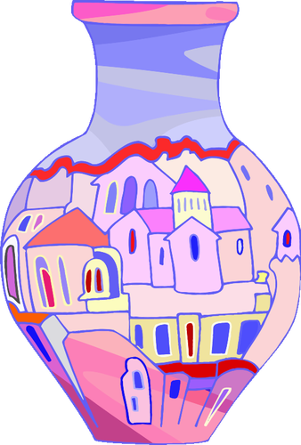 Painted Vase Clipart