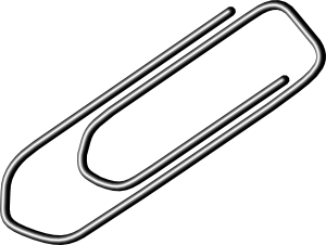 Paper Clip At Clker Vector Png Image Clipart