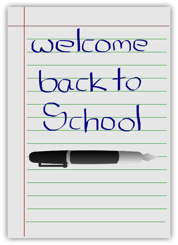 School Stationery Clipart