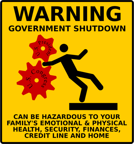 Government Shutdown Clipart
