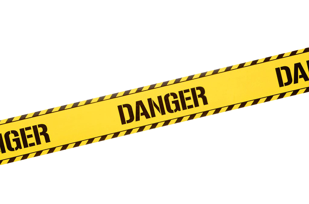 Danger Photography Yellow Warning Tape Hazard Barricade Clipart