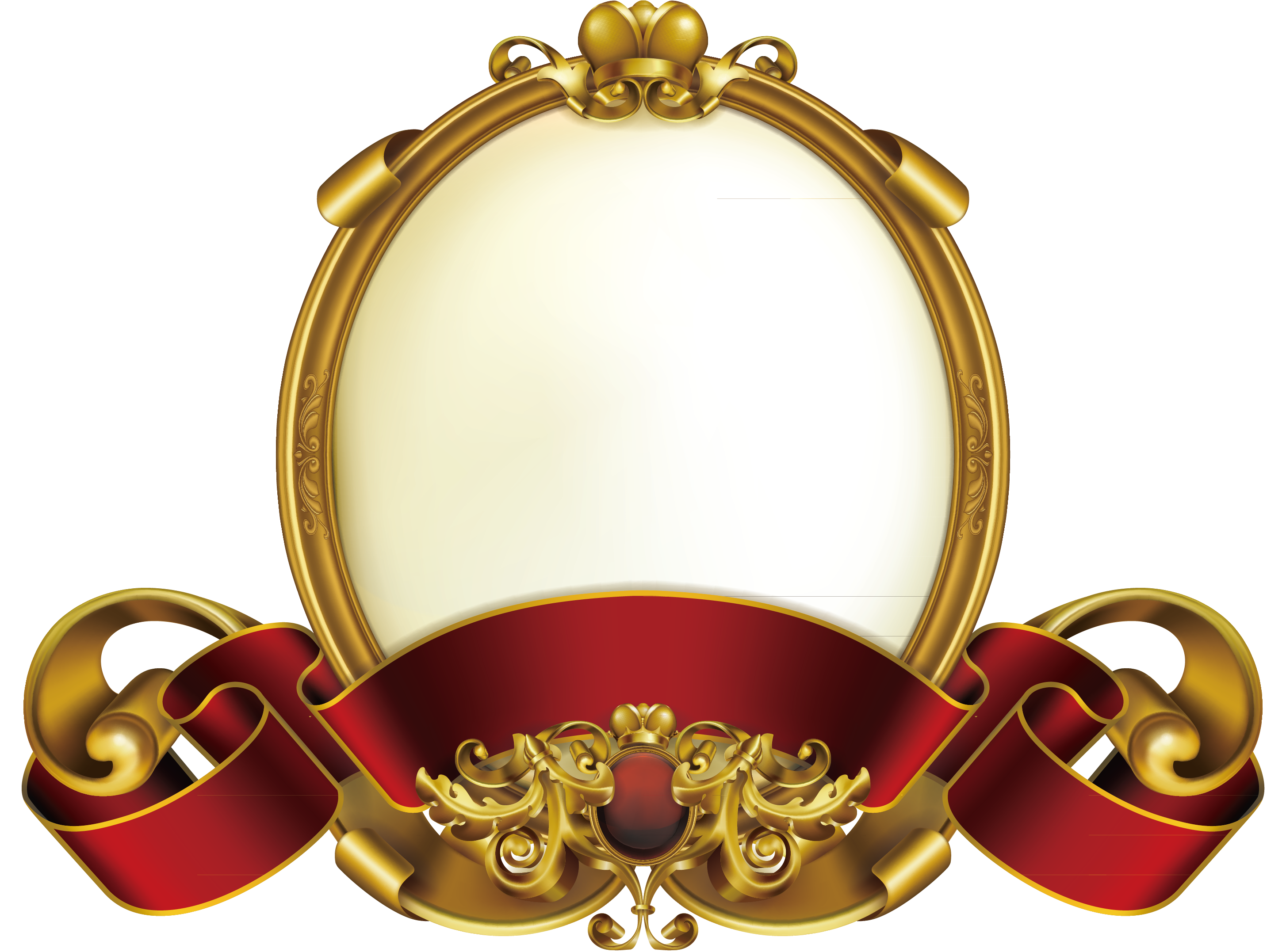 Europe Picture And United Shield Vintage Frame Clipart