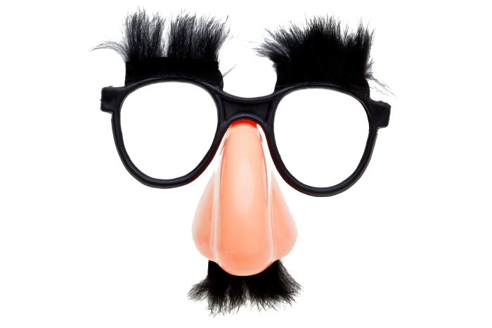 Photography Mask Disguise Groucho Glasses Stock Clipart