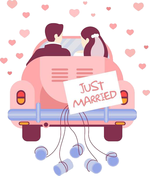 And Car Groom Royalty-Free Bride Marriage Wedding Clipart