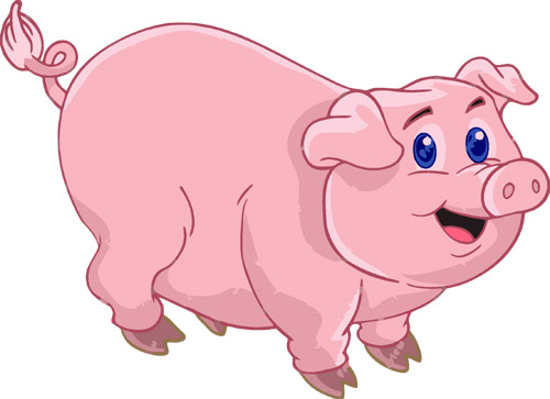 Pin Cute Pig Image And Chubby Pink Clipart