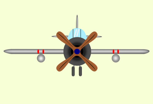 Of Old Type Of Aircraft Clipart