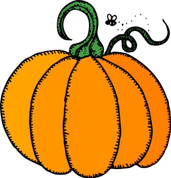 Pumpkin Patch Black And White Clipart Clipart