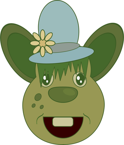 Green Mouse Clipart