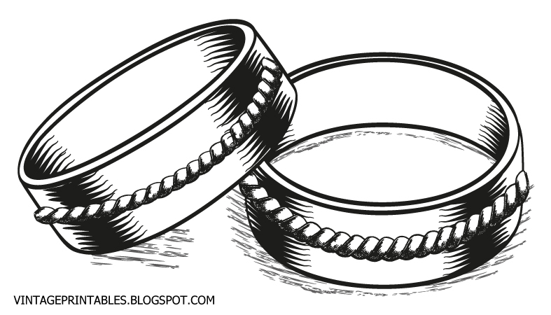Elegant Wedding Ring Clipart Clipart
