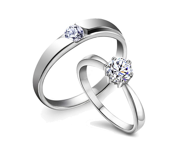 Diamond Jewellery Cubic Engagement Wedding Ring Zirconia Clipart