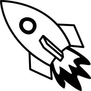 Rocket Space On Graphics And Spaces Clipart