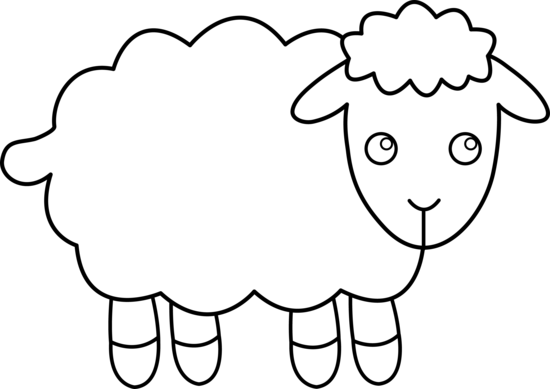 Sheep Black And White Images Free Download Clipart