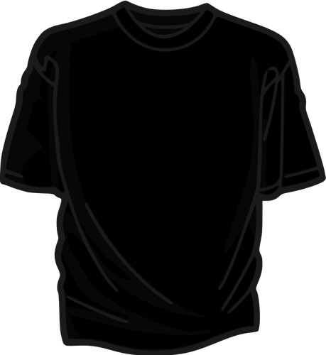 Black T-Shirt Clipart