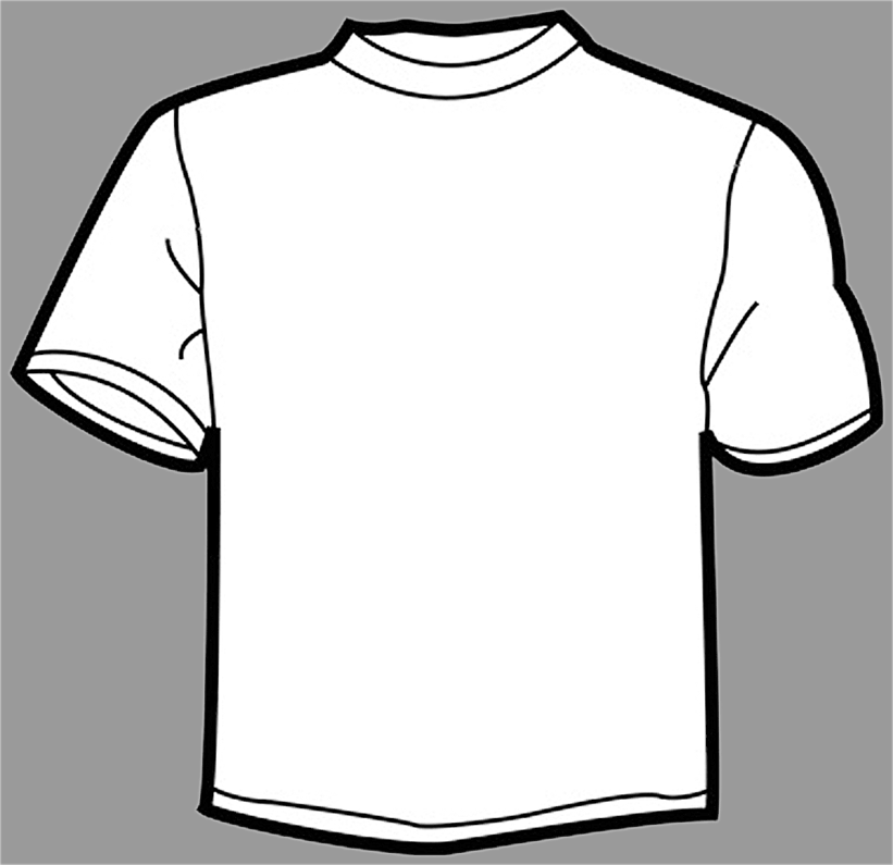 T Shirt Shirt Outline Printable Clipart Clipart