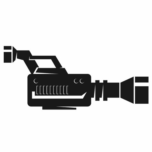 Video Camera Silhouette Clipart